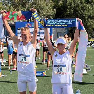 Клим Гнедчик и Алиса Квашневская становятся чемпионами мира до 15 лет в смешанной эстафете