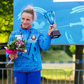 Анастасия Прокопенко - серебряный призер III этапа Кубка мира в Кечкемете (Венгрия)