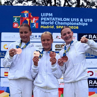 Две бронзы у девушек U15 на чемпионате мира